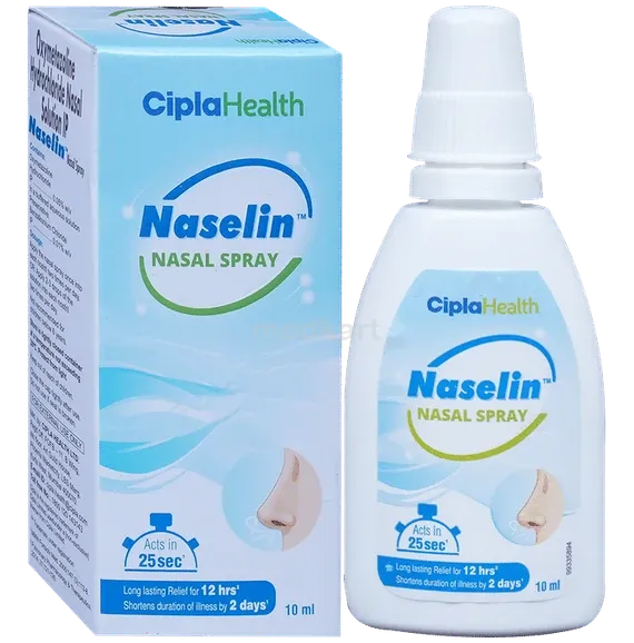 naselin nasal spray 10 ml